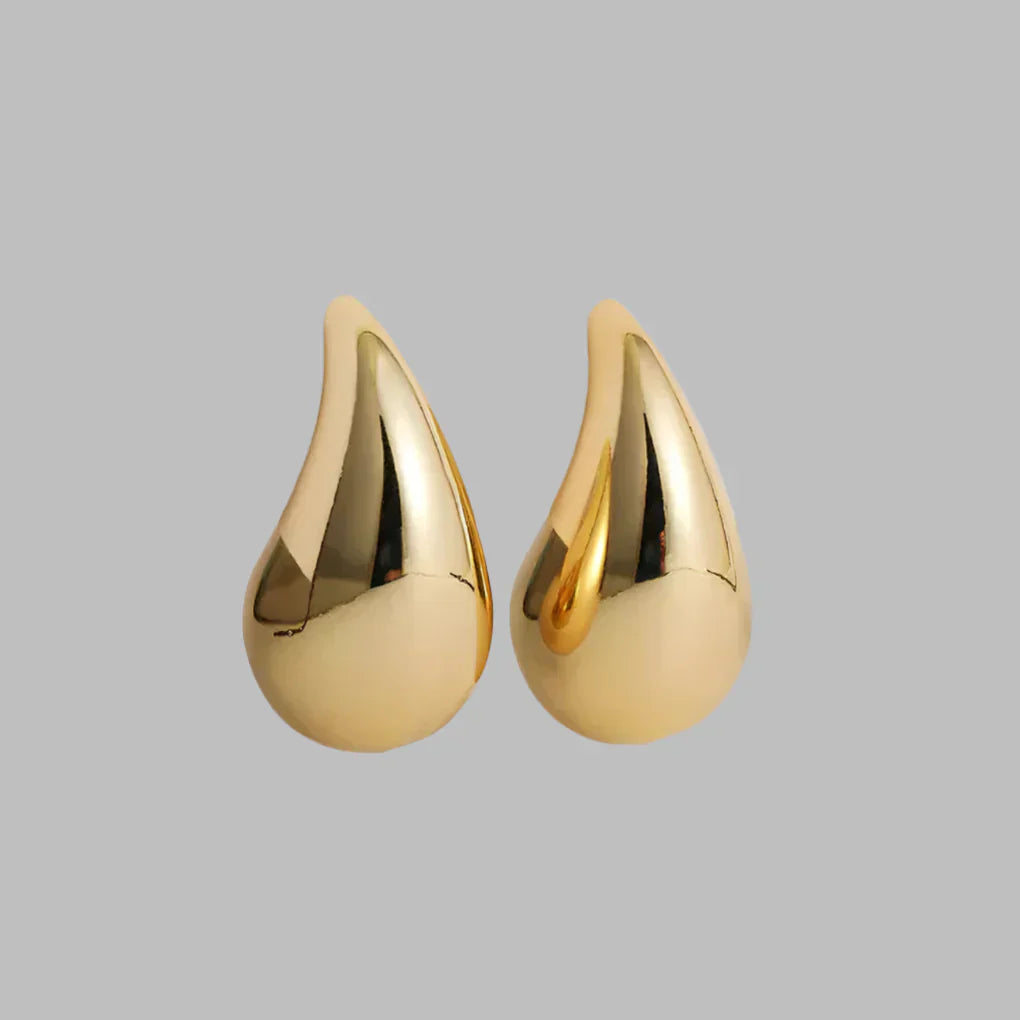Sparkling Crystal Teardrop Earrings - Olytrend