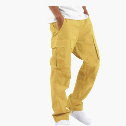 Relaxed Fit Cargo Pants with Big Pockets