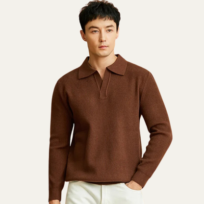 Luxurious Mens Cashmere Crew Neck Sweater
