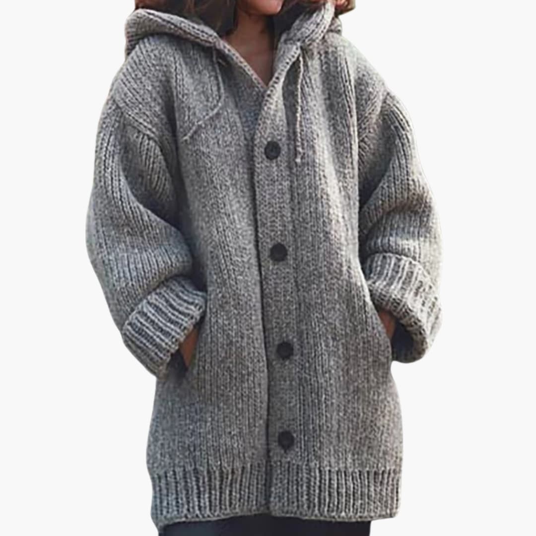Ladies' Long Sleeve Cozy Cardigan Sweater