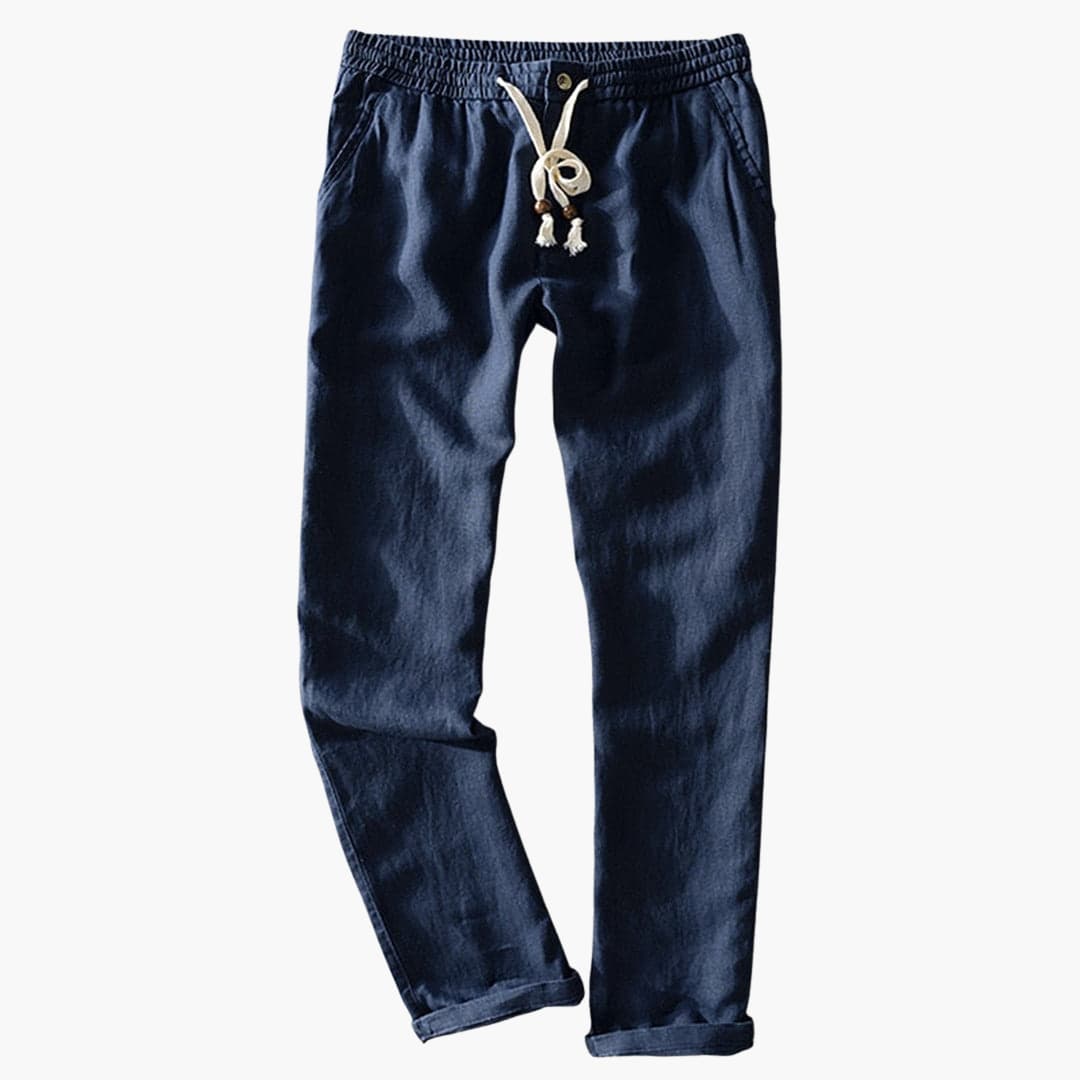 Comfortable Casual Elastic Waist Pants for Men