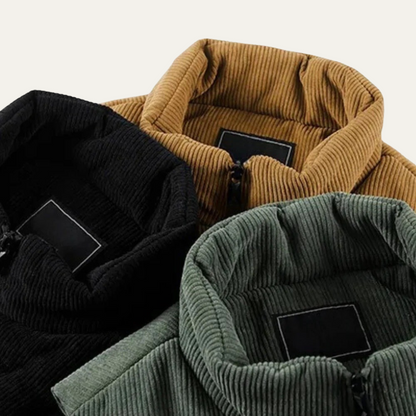 Warm Men's Corduroy Quilted Bodywarmer