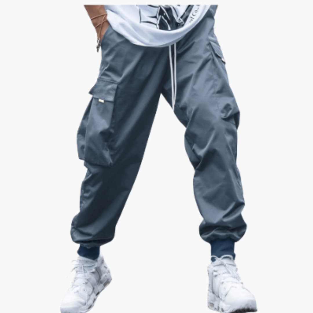 Men's Comfortable Jogger Pants with Elastic Waistband