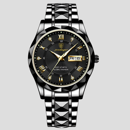 Classic Elegant Men's Stainless Steel Watch