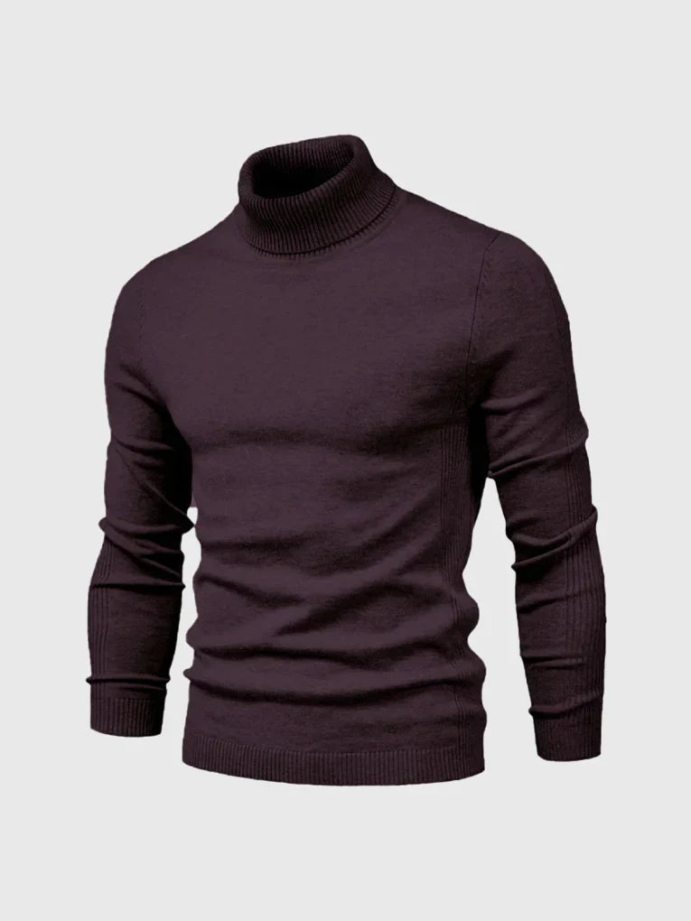 Soft Crew Neck Knit Sweater for Men