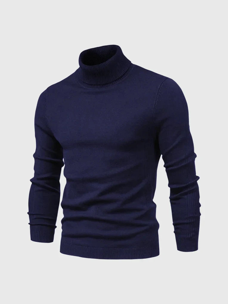 Soft Crew Neck Knit Sweater for Men