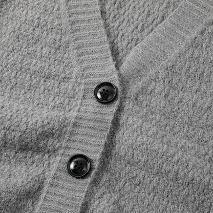 Warm Mens Knit Button Cardigan Sweater