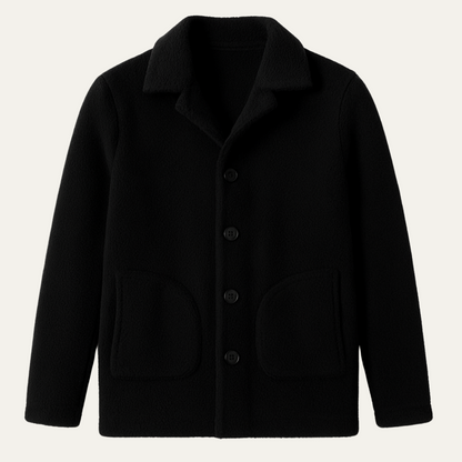 Thermal Men's Fleece Coat with Pockets - Nocini