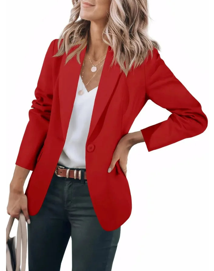 Classic Ladies Tailored Jacket with Vintage Style