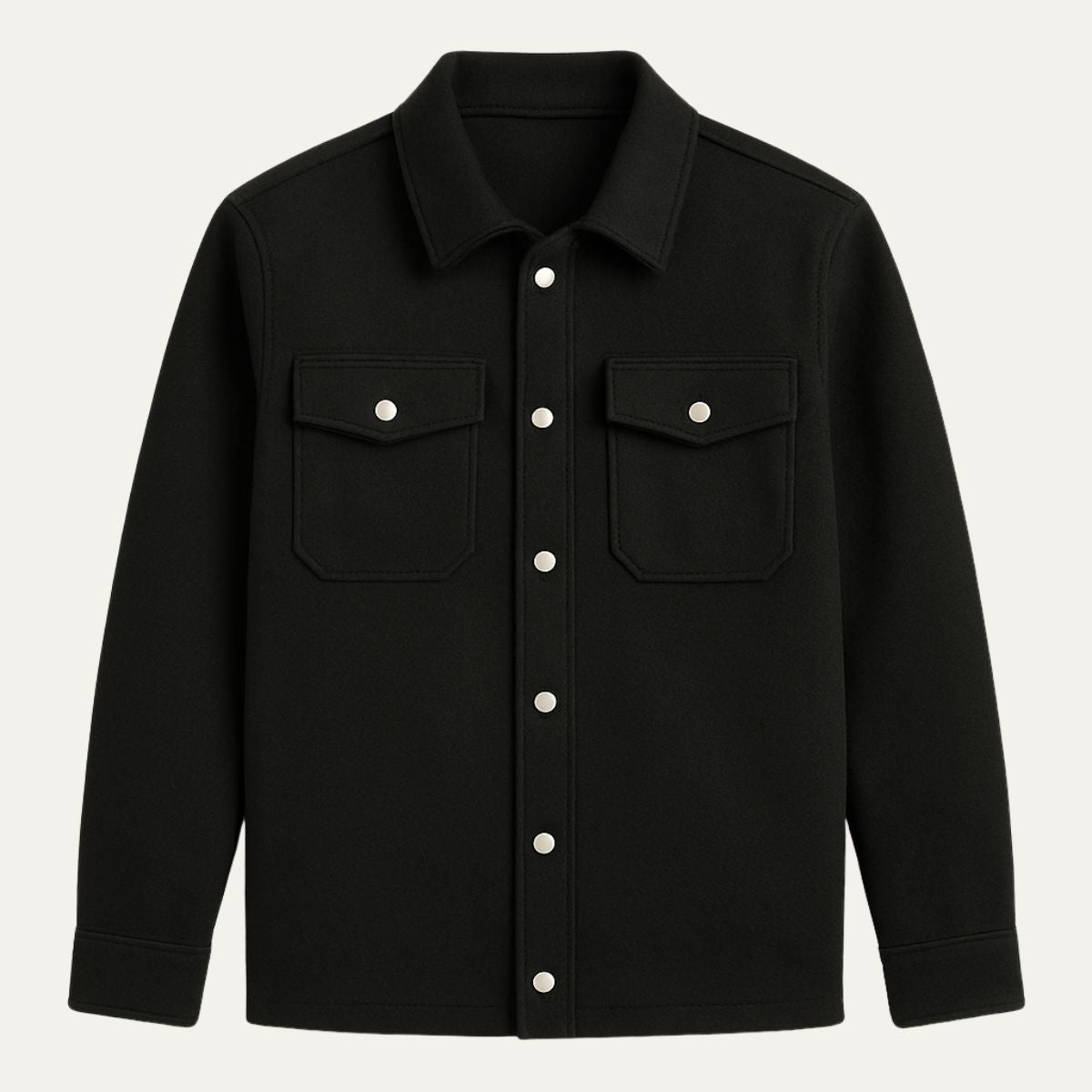 Slim Fit Men's Shirt Jacket