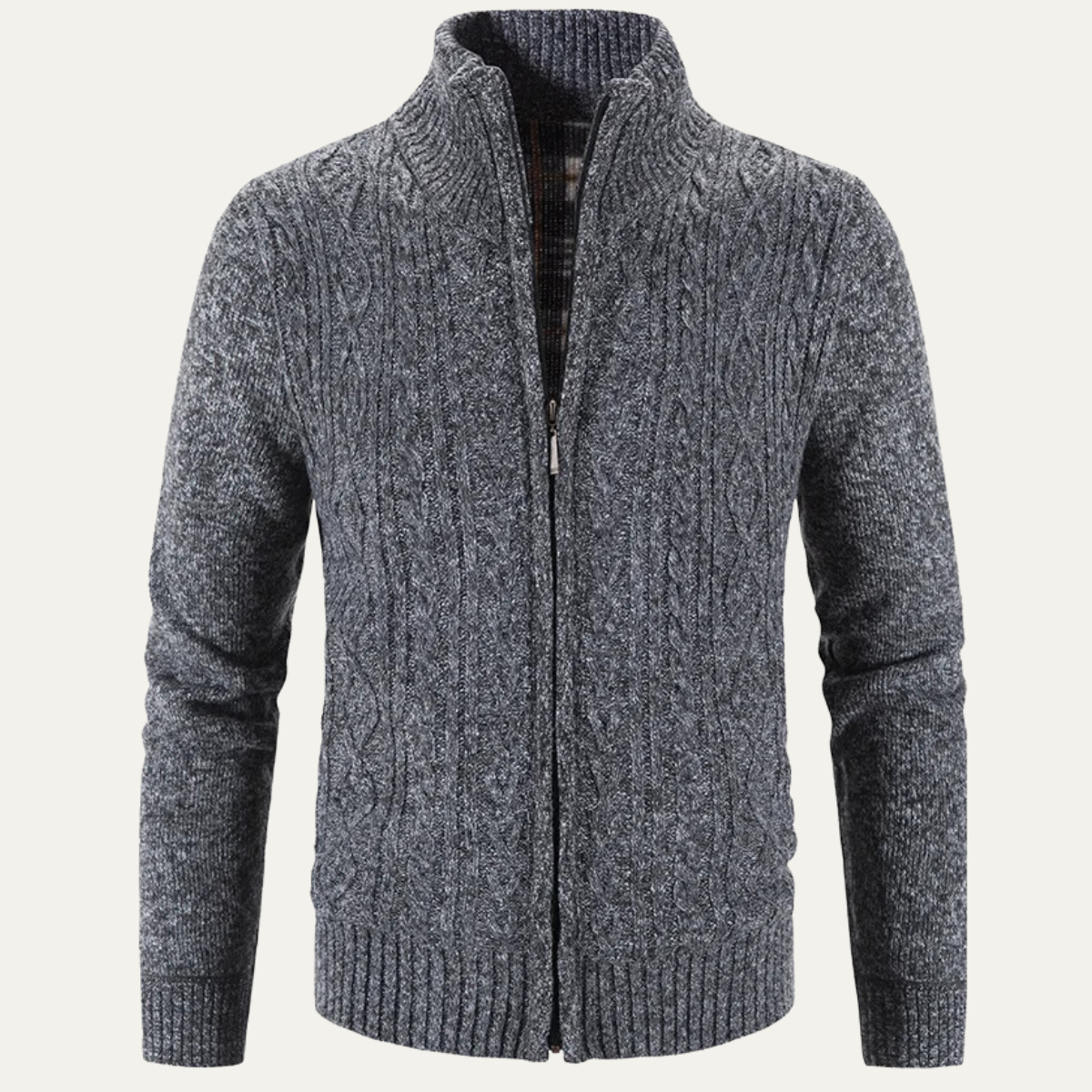 Cozy Men's Fleece Zipper Jacket