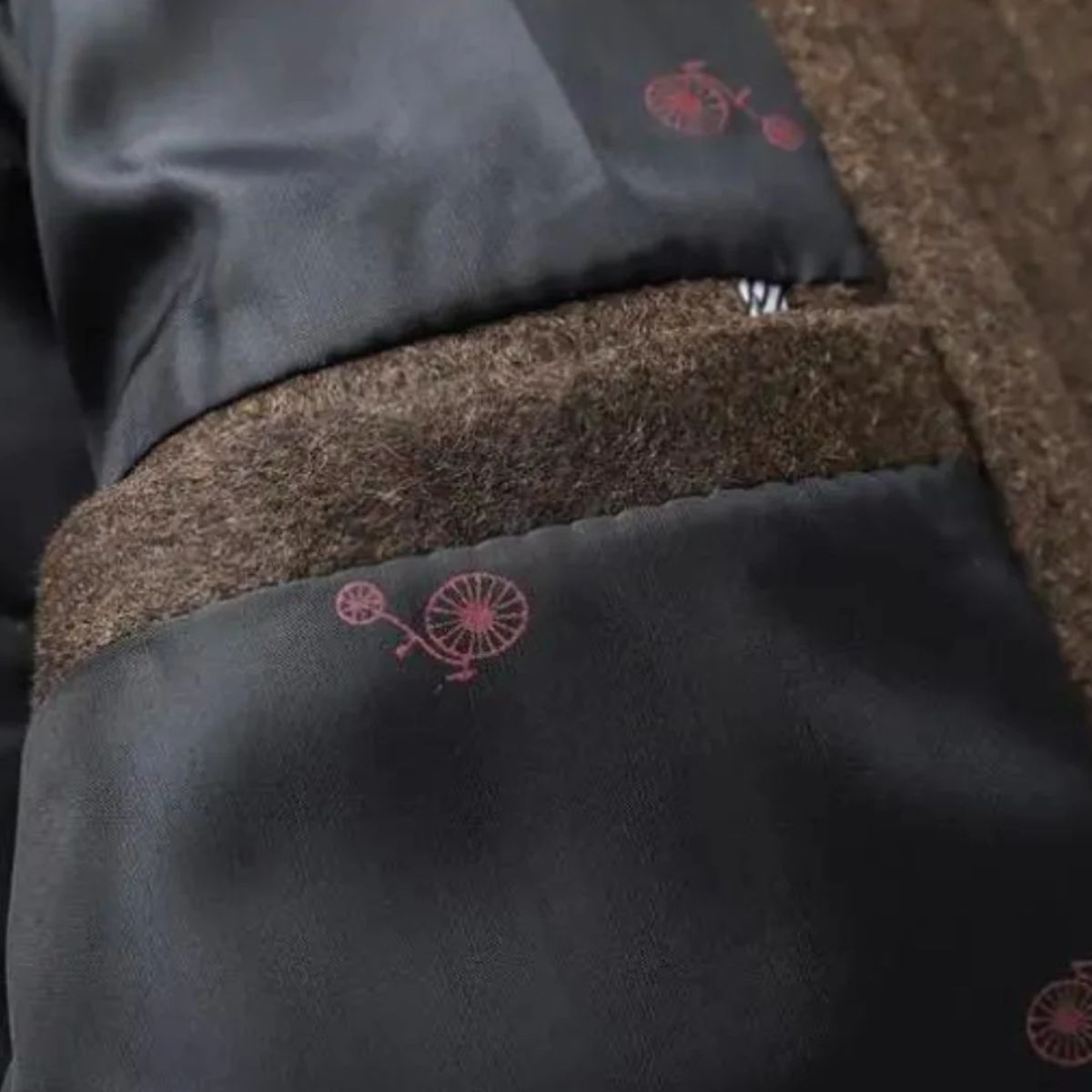 Warm Mens Luxury Wool Pea Coat