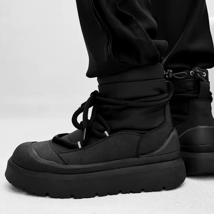 Insulated Men's Waterproof Ankle Snow Boots