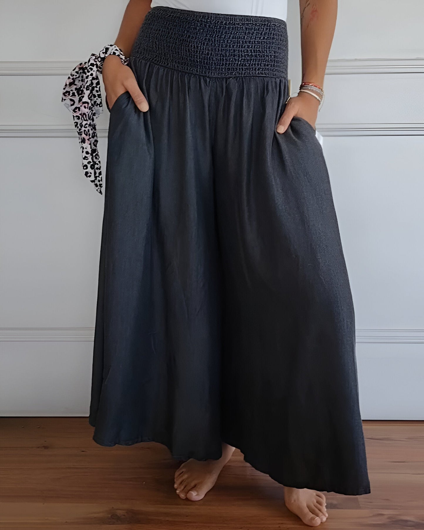 Soft Stretchy Waist Pants