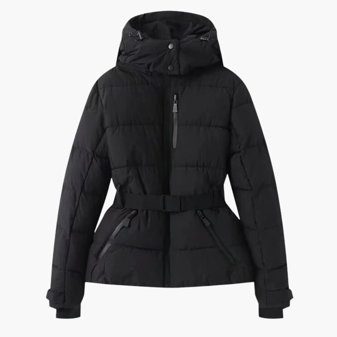 Ladies' Hooded Waterproof Zip Jacket