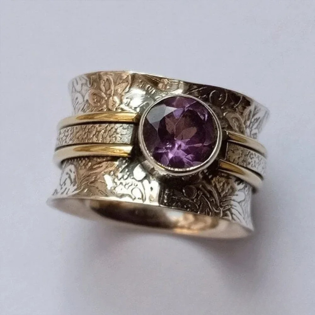 Spiritual Healing Crystal Ring