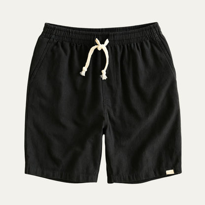 Casual Linen Drawstring Shorts for Men