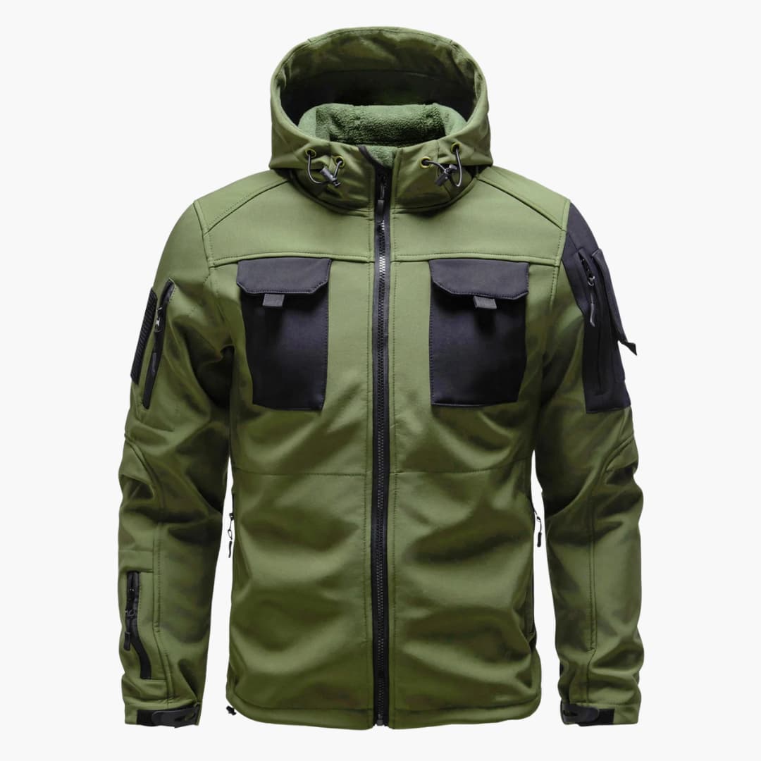 Men's Water Resistant Hoodie with Extra Pockets