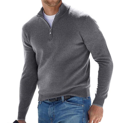 Milo | Men's High-Quality Quarter Zip Sweater
