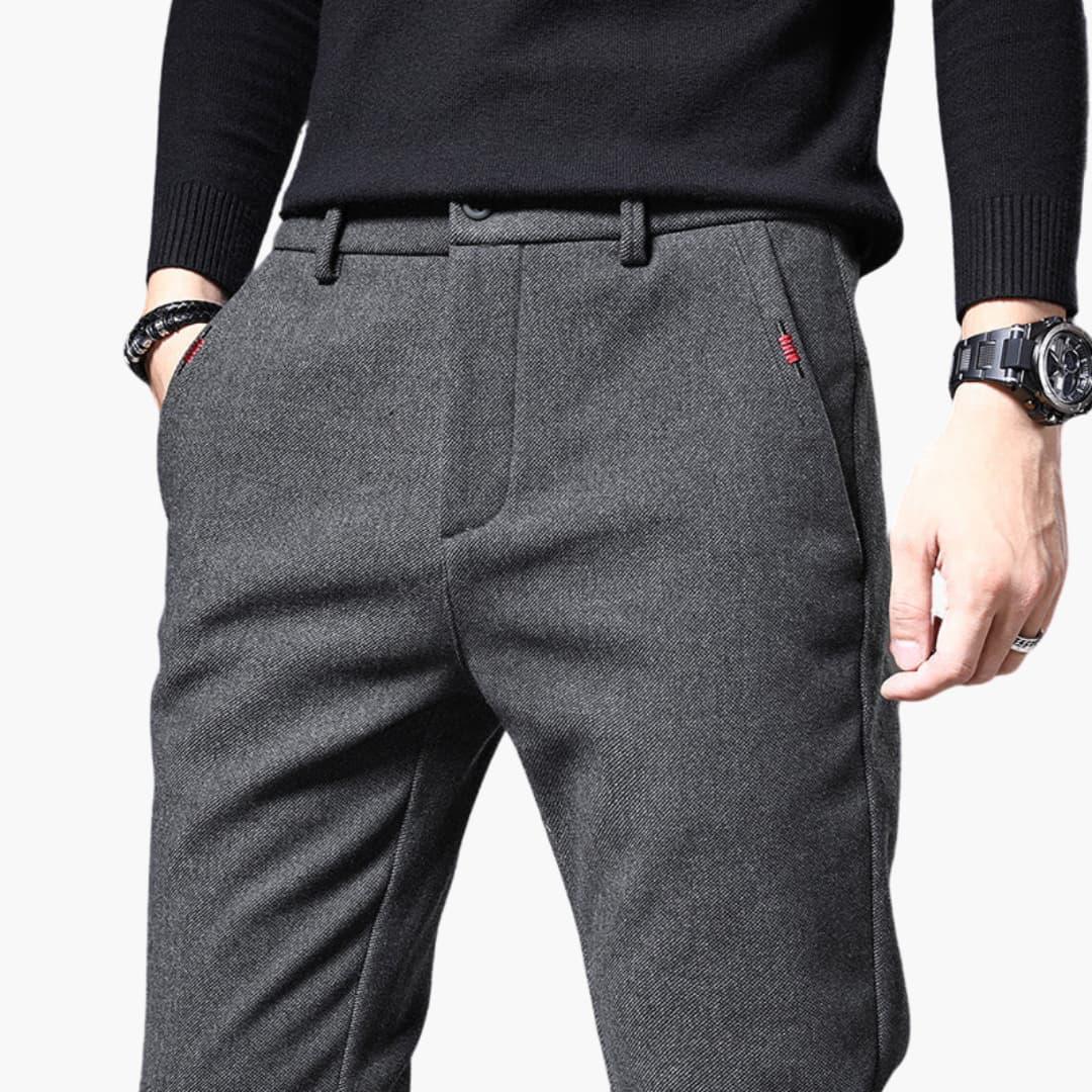 Relaxed Fit Mens Pants for Daily Wear