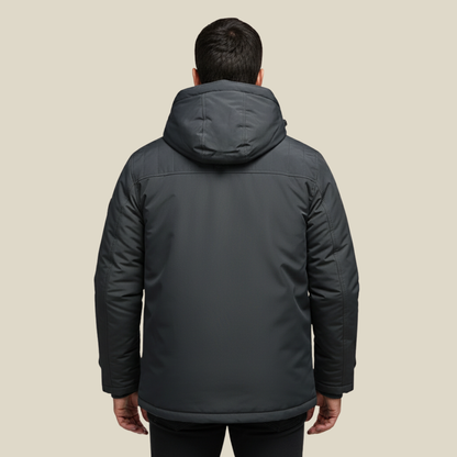 Warm Waterproof Men's Hooded Parka Jacket