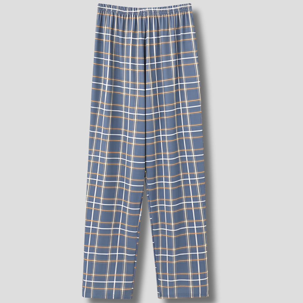 Soft Plaid Mens Sleep Pants 3-Pack