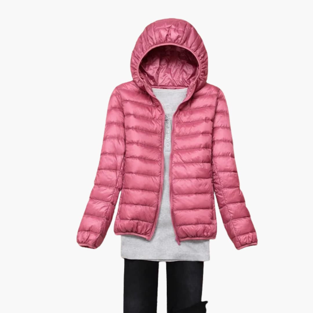 Warm Waterproof Parka for Women with Hood