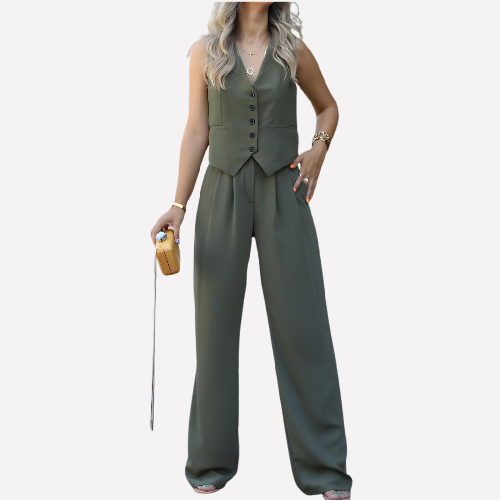 Ladies Tank Top and Legging Set