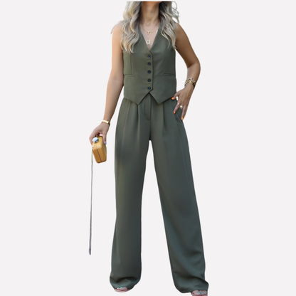 Ladies Tank Top and Legging Set
