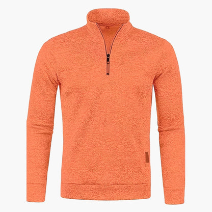Men's Long Sleeve Half Zip Sweatshirt