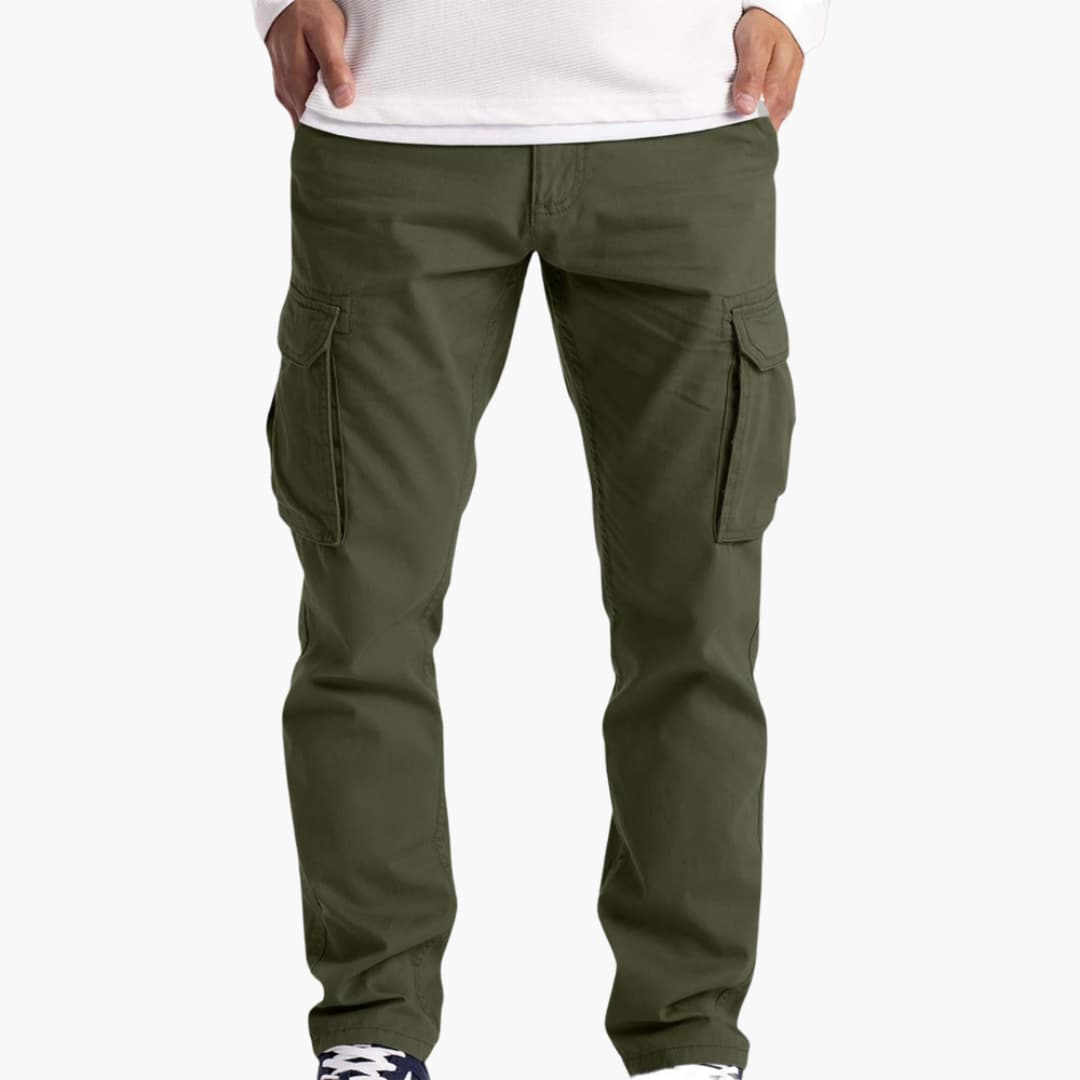 Lightweight Mens Summer Pants with Pockets - Olytrend