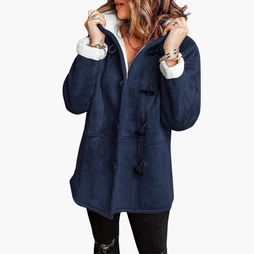 Ladies Waterproof Hooded Parka Jacket