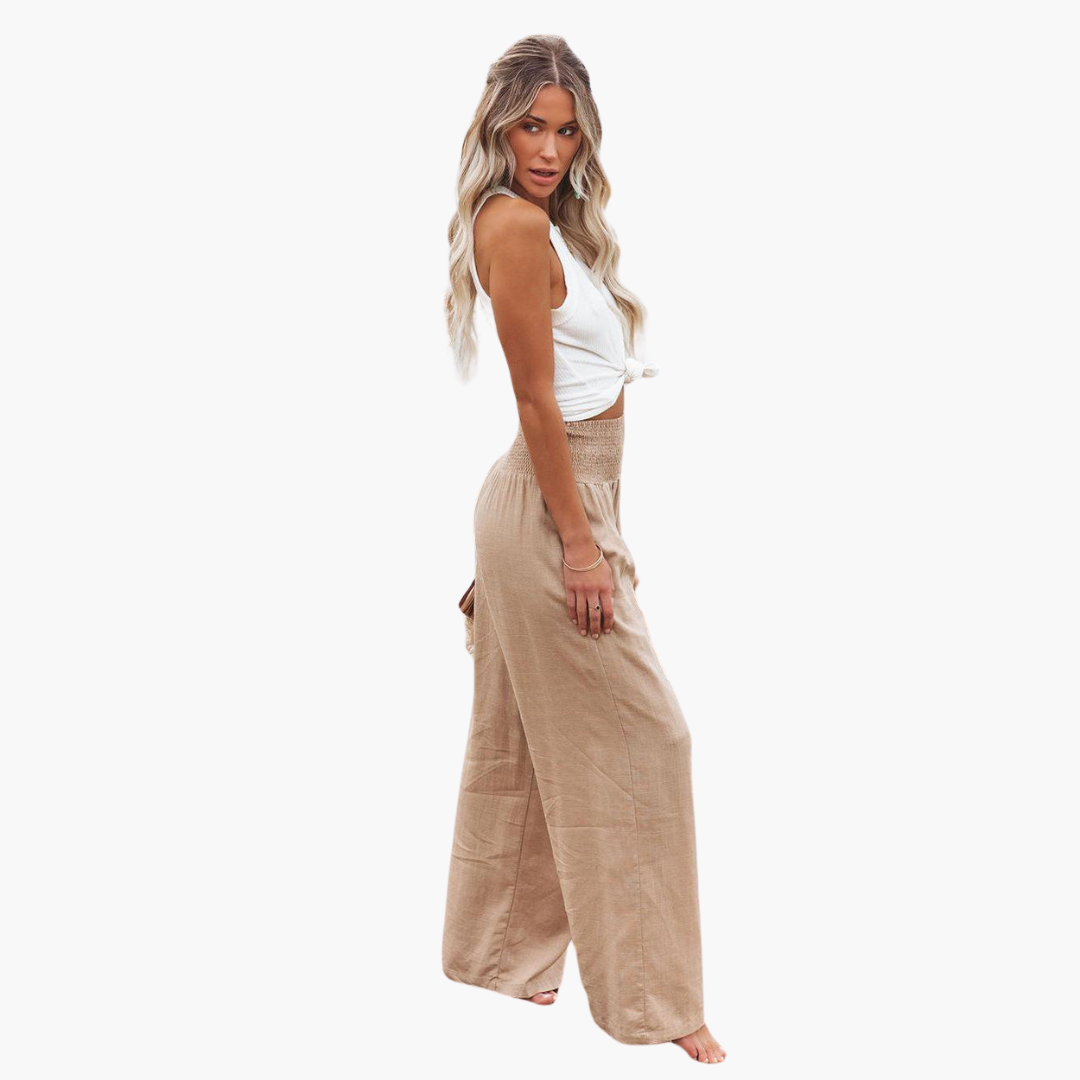 Loose Fit Ladies Summer Trousers