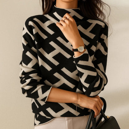 Vaeni | Classic Knit Sweater