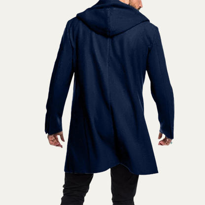 Warm Men's Wool Duffle Coat