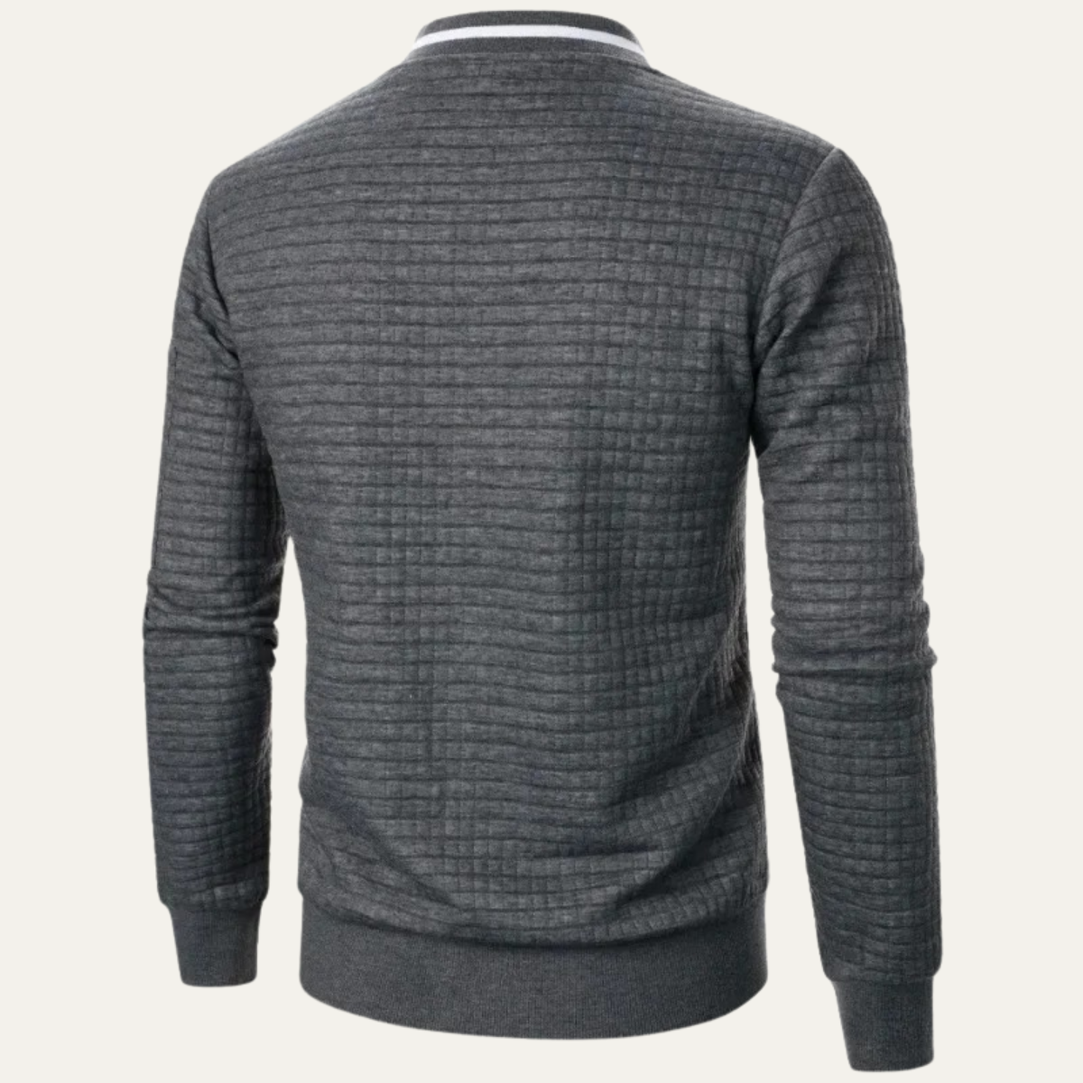 Slim Fit Quilted Mens Bomber Jacket