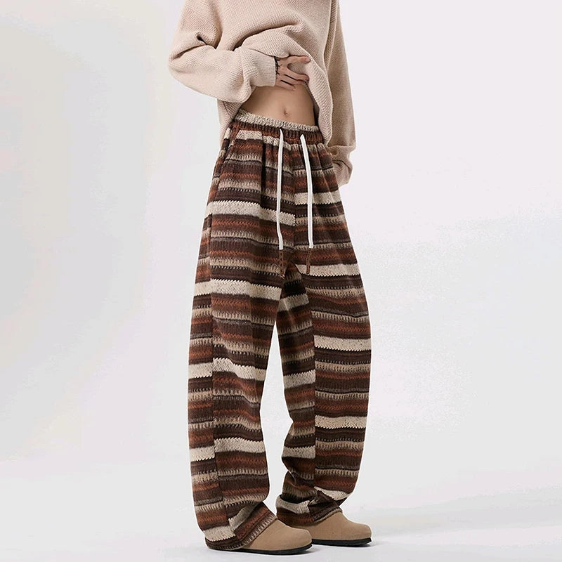 Warm Cozy Wool Trousers