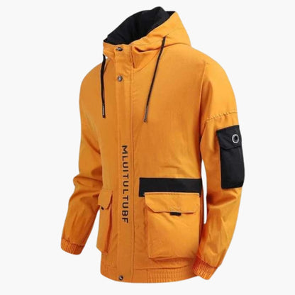Relaxed Fit Mens Hoodie Jacket