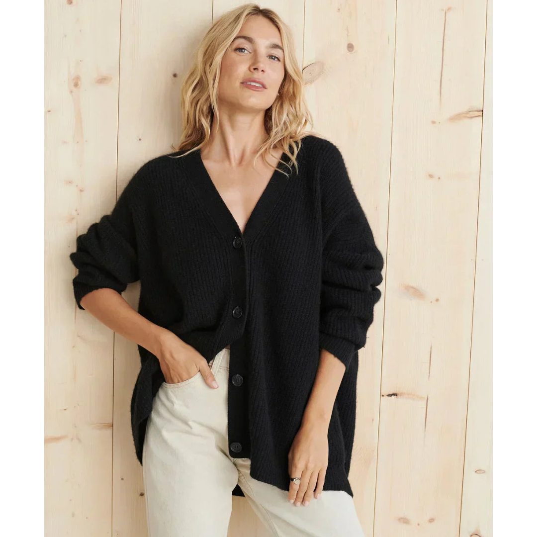 Soft Oversized Open Front Cardigan for Women