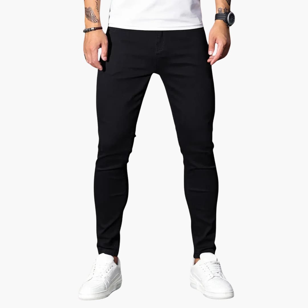 Men's Slim Fit Tapered Leg Jeans