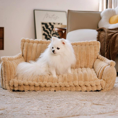 Comfortable Orthopedic Pet Dog Bed With Back Support