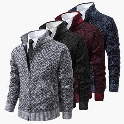 Slim Fit Mens Blazer with Lapel and Button Front