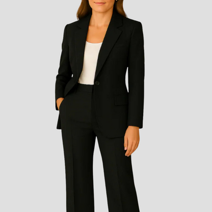 Classic Fit Women's Pantsuit Set