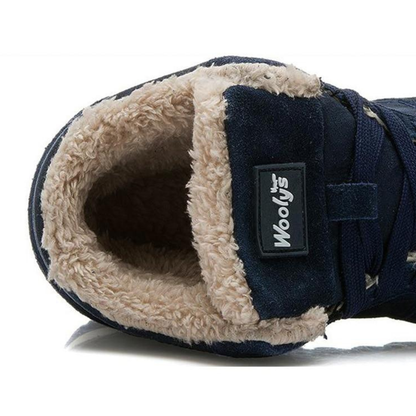 Comfortable Men's Insulated Fleece Ankle Boots