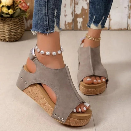 Trendy High Heel Summer Sandals