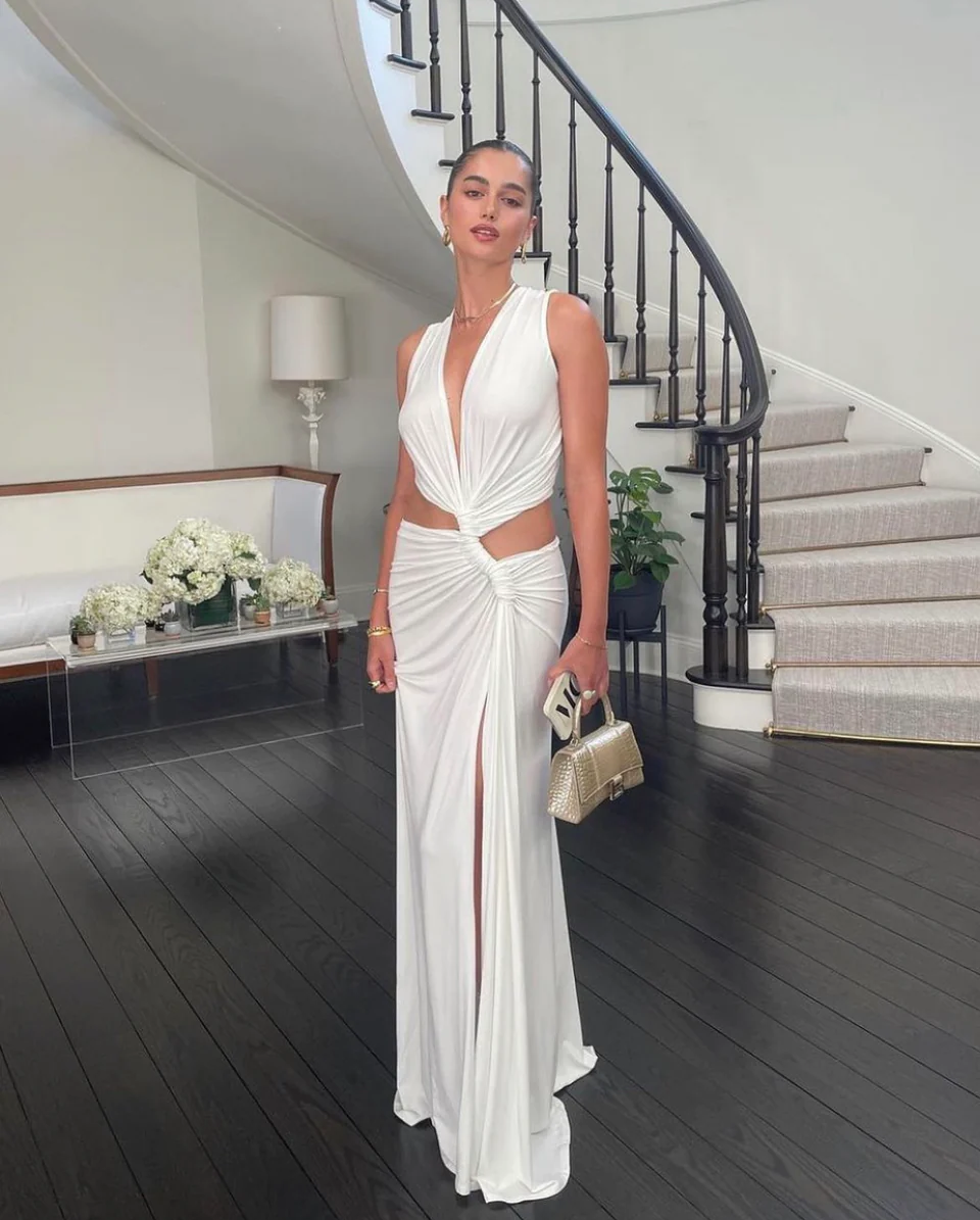 Elegant Bride Party Evening Dress