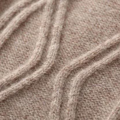 Soft Mens Cable Knit Cashmere Sweater