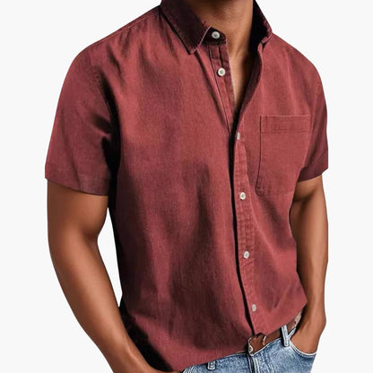 Casual Spring Summer Short Sleeve Shirt