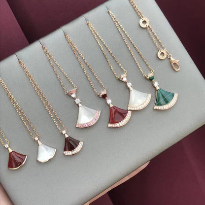 Luxury Silver Gold Plated Necklace