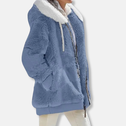 Cozy Oversized Fleece Hoodie Jacket